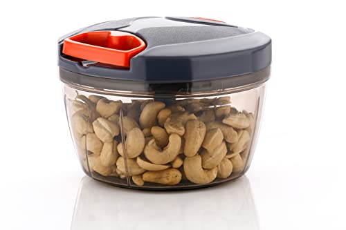 Clazkit Plastic Kitchen Dori Handy Vegetable and Fruit Manual Onion Dry Fruit Salad Mak…