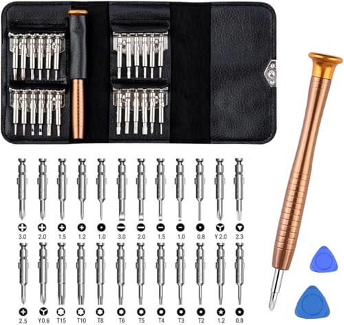 THEMISTO - built with passion 27 in 1 Precision Screwdriver Set Multi Pocket Repair Too…