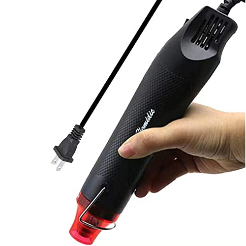6.56FT Long Heat Gun, Mini Handheld Hot Air Gun, Electric 300W Portable Heat Gun for DI…
