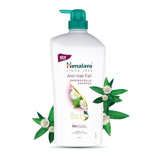 Himalaya Anti-Hair Fall Bhringaraja Shampoo 1 Litre | with Bhringaraja & Natural Protei…