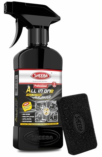 SHEEBA All in One Multipurpose Liquid Polish for Car, Motorbike, Scooter, Household, Of…