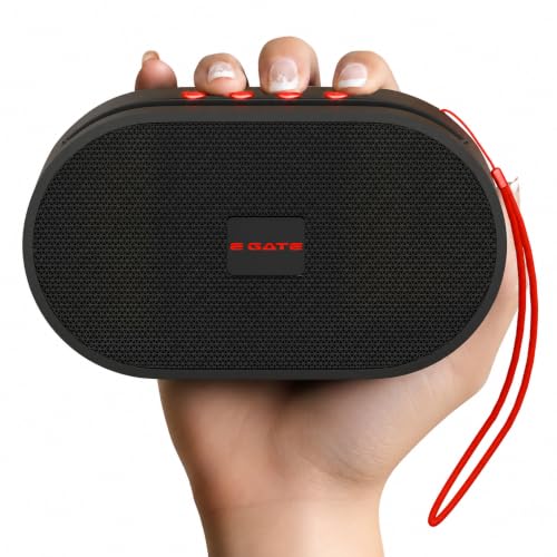 E GATE Atom S21 Bluetooth Wireless Speaker with Phone Stand | 5W | 52mm Driver, Bluetoo…