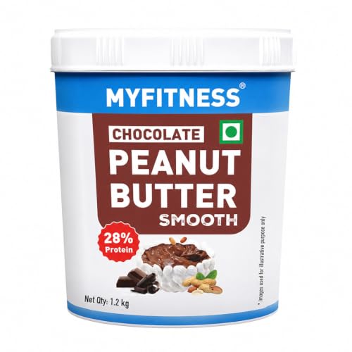 MYFITNESS Peanut Butter Chocolate Flavour, Smooth 1.2kg | 28g Protein | Tasty & Healthy…