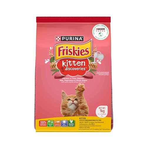 Purina Friskies Kitten Discoveries, Dry Food for Kitten, 1kg Pack