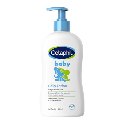 Cetaphil Baby Daily Lotion, Suitable for baby’s delicate skin, Shea Butter and Vit E, D…
