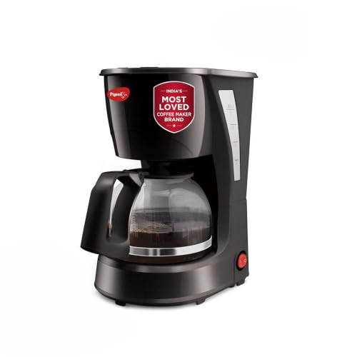 Pigeon Brewster Coffee Maker, 600 Watt, 4 Cups Drip Coffee maker (Black)