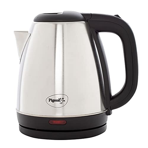 Pigeon Amaze Plus Electric Kettle 1.5 L, 1300 Watt, Stainless Steel Body with Auto Shut…