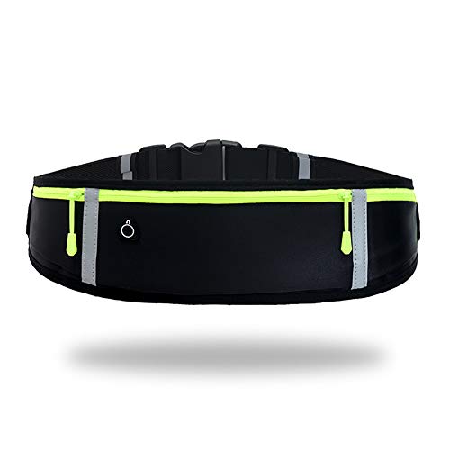 GORWRICH Running Belt with Waterproof Adjustable Elastic Strap, Sweatproof waistpacks w…