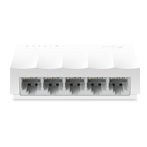 TP-Link LS1005 5-Port 10/100Mbps Desktop Switch|Green Ethernet Technology Network Hub|I…