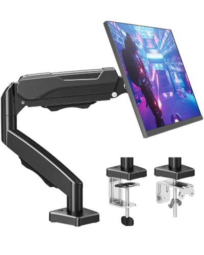 MOUNTUP Single Monitor Desk Mount, Monitor Arm Holds Screen up to 32 inch