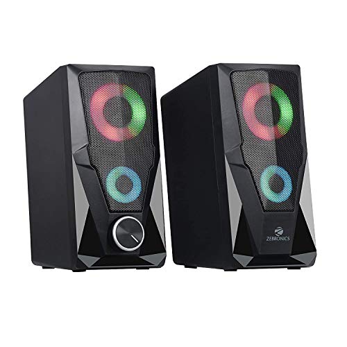 Zebronics Zeb-Warrior 2.0 Multimedia Speaker With Aux Connectivity,USB Powered And Volu…