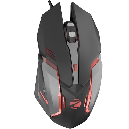 ZEBRONICS-Transformer-M with a High-Performance Gold-Plated USB Mouse: 6 Buttons, Multi…
