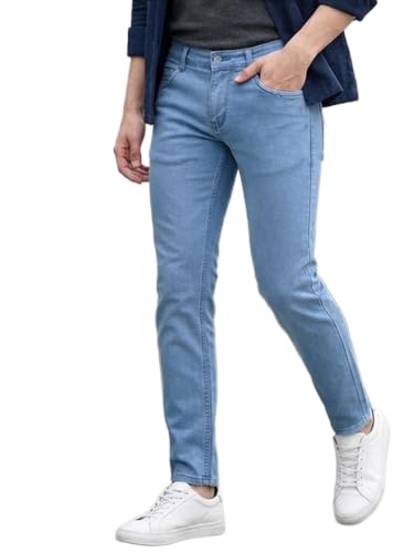 Urbano Fashion Men's Slim Fit Denim Jeans Stretchable (epsjean-iceblu-32)
