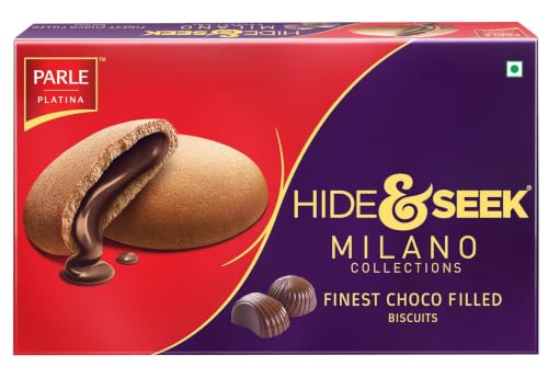 Parle Platina Parle Hide & Seek Milano Center Filled Regular Chocolate 250 G (Weight Ma…