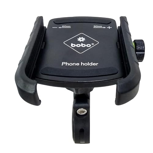 BOBO BM4 Jaw-Grip Waterproof Bike/Motorcycle/Scooter Mobile Phone Holder Mount, Ideal f…