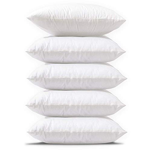 Kuber Industries (Set of 5) Premium Soft & Fluffy Sofa Pillow Cushions 16 inch x 16 inc…
