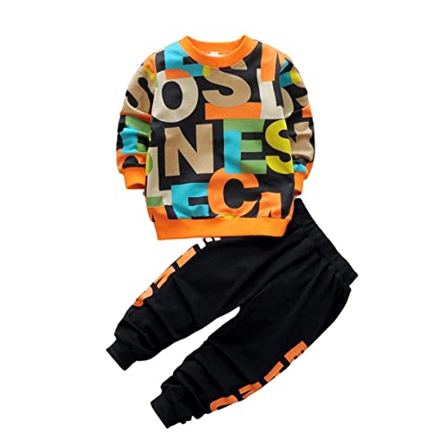 Googo Gaaga Boy's Cotton full Sleeves Printed Sweatshirt and Pant Set