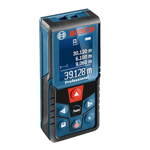 BOSCH GLM 400 Laser Distance Meter | 40m Range | Area & Volume Measurement | IP54 Rated…