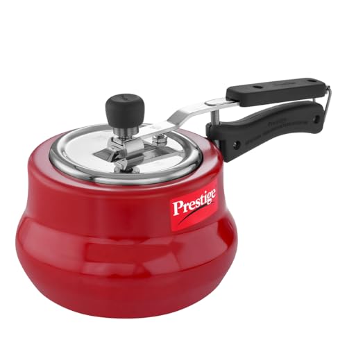 Prestige 3 Litre Aluminium Nakshatra Duo Inner Lid Pressure Cooker | Stainless Steel Li…