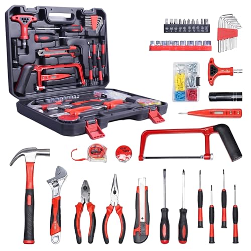 IBELL TB145-9 145-Piece Socket Wrench Tool Kit | Complete Auto Repair & Home Tool Set w…