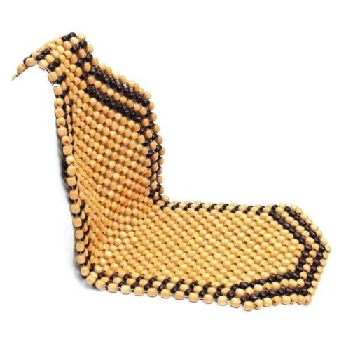 AUTOADDICT Auto Addict Car Wooden Bead Seat Covers for All Cars