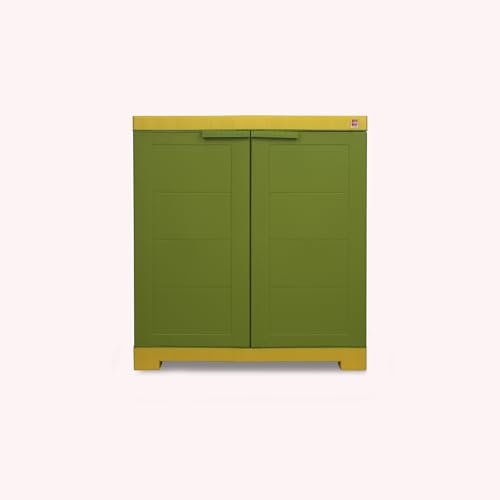 Cello Novelty Compact Plastic Shoe Rack with Dustproof Doors| 3 Year Warranty | Chappal…