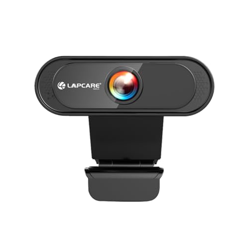 LAPCARE Lapcam HD 720M P, Noise Isolated Microphone with Computer HD stremaing Web cam…