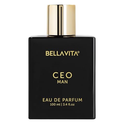 Bella Vita Luxury CEO Man | Long Lasting EDP 100ml | with Lemon, Lavender, Tonka, Manda…