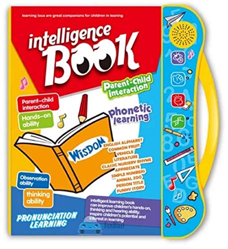 FunBlast Interactive Children Book -Musical English Educational Phonetic Learning Toy B…