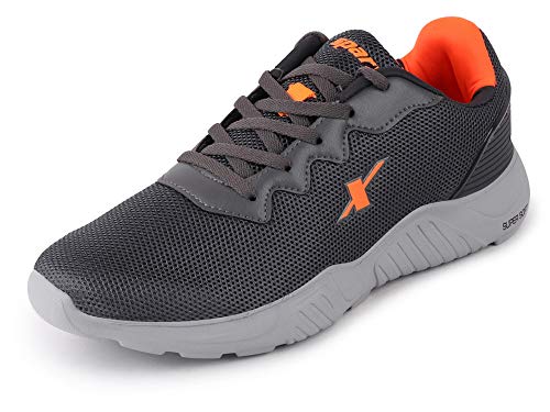 SPARX Mens SM 648 | Enhanced Durability & Soft Cushion | Grey Running Shoe - 9 UK (SM 6…