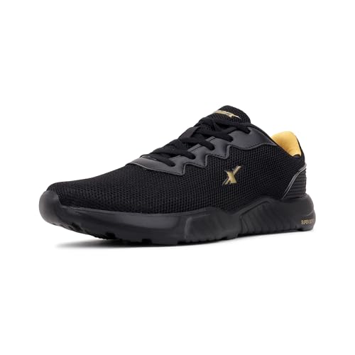 SPARX Mens SM 648 | Enhanced Durability & Soft Cushion | Black Running Shoe - 8 UK (SM…