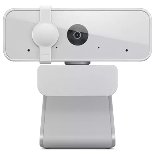 Lenovo 300 FHD Webcam with Full Stereo Dual Built-in Mics | FHD 1080P 2.1 Megapixel CMO…