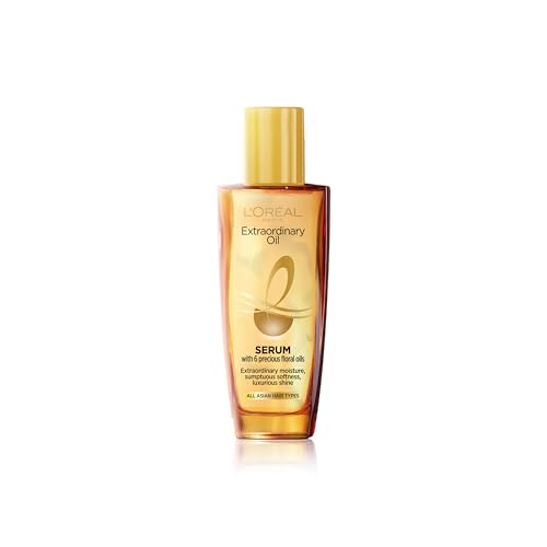 L'Oreal Paris Extraordinary Oil Hair Serum Powered by Floral Oils | For All Hair Types,…