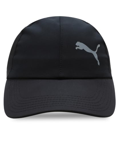 PUMA Poly Cotton Cap IND – Stylish and Sporty Six-Panel Cap with Curved Visor, Adjustab…