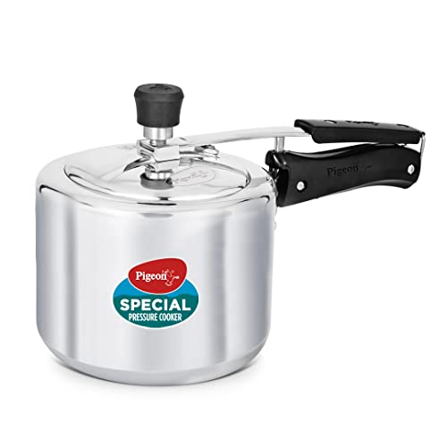 Pigeon by Stovekraft 3 Litre Special Aluminium Inner Lid Non-Induction base Pressure Co…