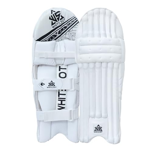 Whitedot Dot 2.1 PU Cricket Batting Pad, Idol for Mens/Adult/Large, Right Hand