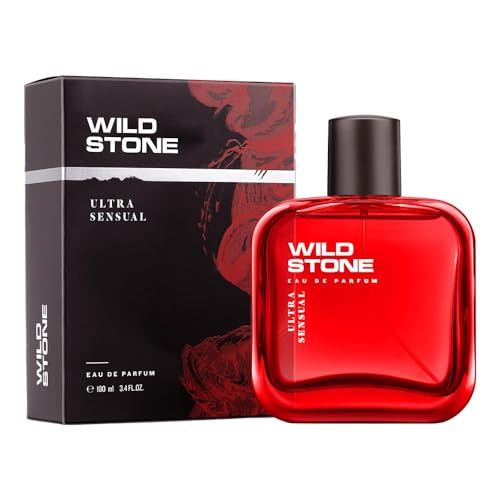 Wild Stone Ultra Sensual Perfume Spray for Men, 100ml, A Sensory Treat for Casual Encou…