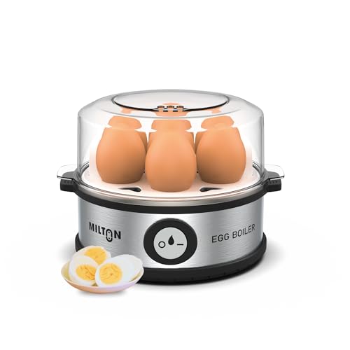 Milton Smart Instant Electric Egg Boiler | Automatic Cut Off | Egg Cooker & Steamer for…