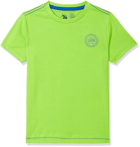 U.S. POLO ASSN.. Men's IKEA Boys Ribbed Neck Cotton Lounge T-Shirt - Pack of 1(IKEA-PL_…