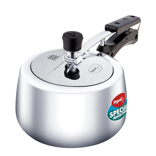 Pigeon by Stove Kraft 3 Litre Special Plus Aluminium Inner Lid Induction Base Pressure…