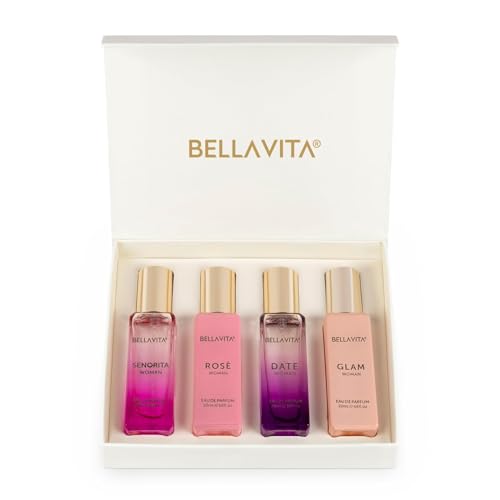 Bella Vita Luxury | Perfume Gift Set for Women 4x20ml | Gifts for Woman | Perfume for W…