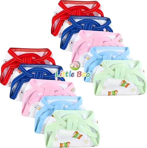 Little Boo new born Baby's Cotton Cloth Diapers/Langot/nappy U Shaped Washable and Reus…