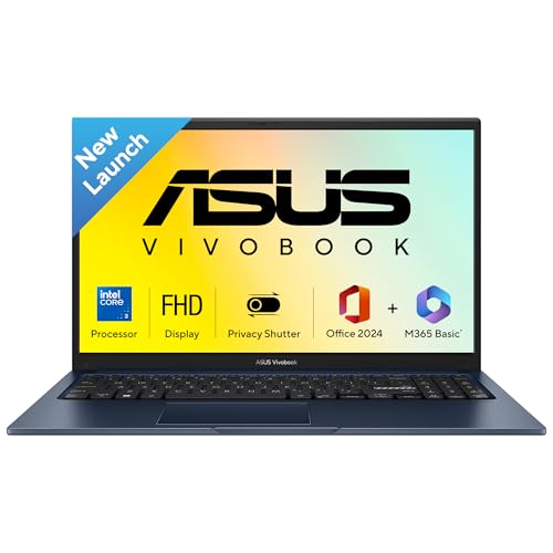 ASUS Vivobook 15 (2026),Intel Core 3 100U (i3-14th Gen),Intel iGPU, 8GB/512GB, FHD, 15.…