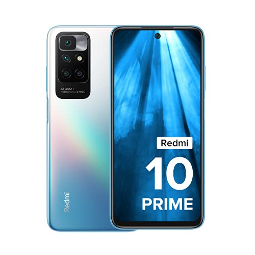 Redmi 10 Prime (Bifrost Blue 4GB RAM 64GB Storage |Helio G88 with extendable RAM Upto 2…