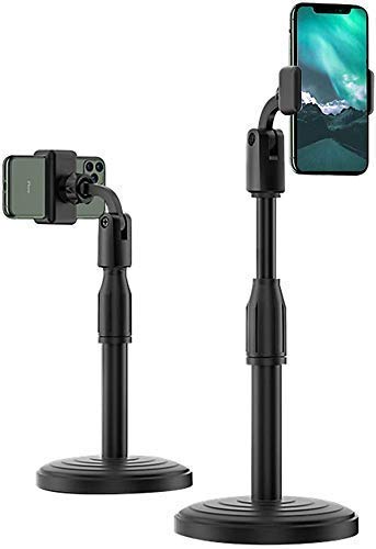 Sounce Phone Tabletop Stand Height Angle Adjustable Stand, Phone Holder for Desk Compat…