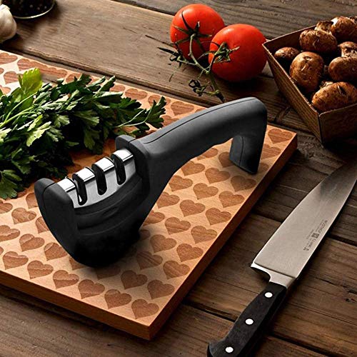 Big Buzz Knife Sharpener Manual 3 Stage Knives Sharpner Tool Advanced Knife Sharpener f…