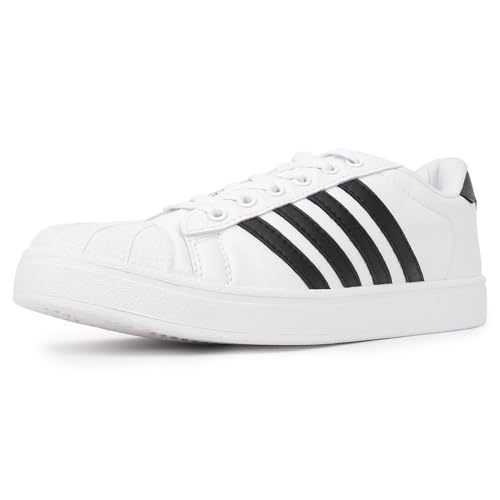 SPARX Mens SM 323 | Stylish, Comfortable | Black Sneaker - 8 UK (SM 323)