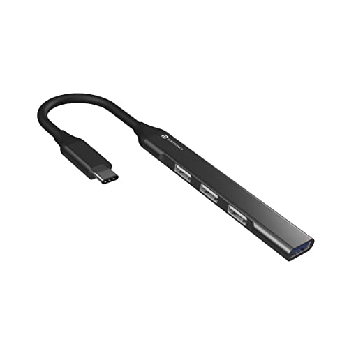 Portronics Mport 31C USB C Hub Dock (4-in-1), Type C Multiport Adapter with 1 x USB 3.0…