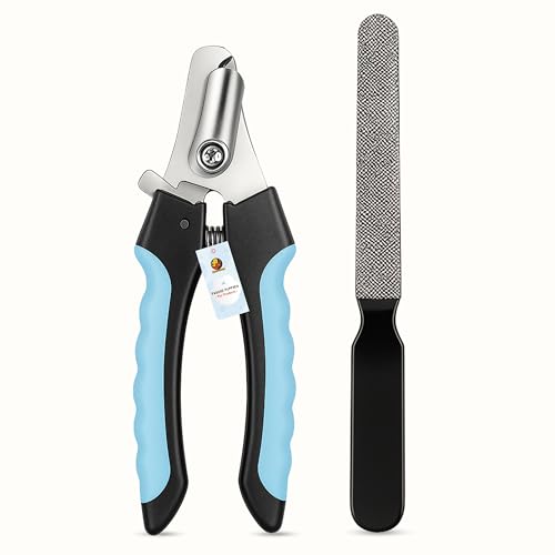 Foodie Puppies Professional Animal Nail Cutter (12.3cm) Clipper Trimmer Filer for Small…