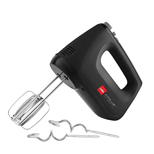 CELLO Supreme Hand Beater Mixer 400 Watts Black |Turbo Function, 6 Speed Setting, Stain…